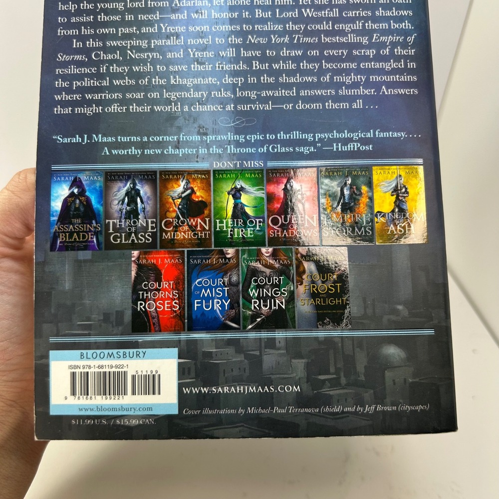 Tower of Dawn Paperback by Sarah J. Maas Throne of Glass - Picture 10 of 12